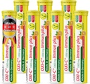 T&D Oxi C 1000 mg Vitamin C - 140 Veganska pijača šumeče tablete - Orange Flavor - Izdelano v Nemčiji