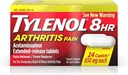 Tilenol 8 ur Artritis Pain Relief - Acetominofen Razširjene tablete, Bolečina Reliever / Zvišana telesna temperatura Reduktor, 24 Kapleti, 650 miligramov vsak (2-Pack)