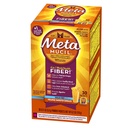 Metamucil Fiber enojna gladka tekstura sladkor brez pomaranče - 30 paketov