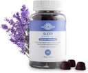 Sleep Gumies - Sugar Free Melatonin Gumies z magnezijem za podporo spanja - Botanična mešanica naravnih sestavin - Keto, Vegan, Non-GMO & Gluten-free - Made in USA (30 strežb)