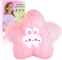 Microwavable ogrevanje Pad za obdobje Cramps bolečine Relief- Mikrovalovna ogrevanje Pad za ženske z vlažne toplote paket za vratu ramena srčkan mehko toplo kompresijo Cozy Pad Plush Star Valentines darila za dekleta
