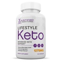 Lifestyle Keto tablete 1275MG Nova in izboljšana formula vsebuje Apple Cider kis Extra Deviško oljčno olje v prahu zeleni čaj List 60 kapsule
