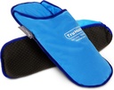 Ice Packpers for Neuropatia Relief - 1 Pair, Blue Vinil Gel - Ledeni ovoji in hladni copati za oteklino Relief - vroča in hladna terapija za Plantar Fasciitis in pekoč občutek