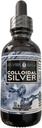 Koloidni Silver Tekoči mineral dodatek za podporo imunske, Serving Velikost 1.9ml o 57 kapljic