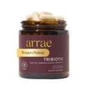 Arrae tribiotik, Probiotiki za ženske, Podpora za ravnovesje vaginalnega pH, Gut, Imune, in Feminine Zdravje, Prebiotiki, Probiotiki, Postbiotiki, 60 Število