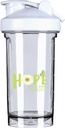 Upanje za zdravilo Ne Hodgkin limfom Zavedanje o raku Cvet 18 Ounce Shaker steklenica Drink Mixer Pre-workout Protein Shake Meal Meaning Shake Steklenice 500ML/18 Oz bela