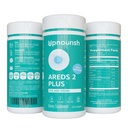 Upnurish AREDS 2 Plus Eye Vitamin dopolnilo, AREDS 2 Cinkov prosti Formula z Lutein, Zeaksantin, Saffron, Astaksantin & DHA - 120 softgels