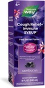 Naravna pot Sambucus kašelj Relief +(1) Imunski sirup*, Feel Better Hitrejši(1), Klinično dokazano južnoafriški geranij, z Elderberry Extract, Vitamin C & cink, 8 Oz (Packaging May Vary)