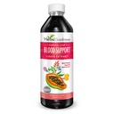 Papaya Leaf Blood Support Liquid - 15X Jakost - Papaya Leaf Extract - Zdrave ploščice, čiščenje krvi, Prebava, Papaya Enzyme -12oz Liquid - Zeliščna dobrota (1 bttl)