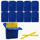 (80 Pcs) Starkey cule Clear Aid Wax Guards Filtri, Starkey Wax Guards za slušne aparate Filtrirni pribor, pripomočki za slušno pomoč Čistilni komplet, nadomestni deli za ušesa Čistilno orodje(10 paketov)