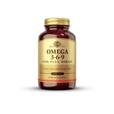 Solgar 1300 mg Omega 3-6-9-60 Softgels - Podpora za skupno zdravje in zdravje kože - Ne-GMO, Gluten brezplačno - 20 Serving