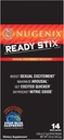 Nugenix Ready Stix - Dutric Oxide Booster, povečanje vitalnosti in pogon, dušikov oksid dopolnila za moške - 14ct