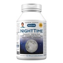 ANDREW LESMAN Night Time 60 Kapsule - 3mg melatonin, Valerian, Ashwagandha, Pasijonka, Hops, Kamilica. Brez jutranjega godrnjanja. Naravna podpora, nežen miren spanec. Kapsule zlahka pogoltnete