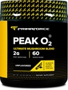 PrimaForce Peak O2 Workout dodatek, 120 Grams - Lastniška mešanica, Non-GMO, Vegan in Gluten brezplačno