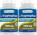 Najboljši naravni L-Triptofan 1000 mg 60 tablete (60 tablet (paket po 2))