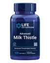 Life Extension Advanced Milk Thistle, Jetra Health Supplement, Jetra Detox, Cell Division, Silymarin, Silibin, biorazpoložljiv, Gluten Free, Non-GMO, 120 mehkih gelov