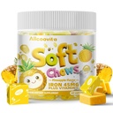 Iron Soft Chews dodatek z vitaminom C 