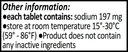 Tablete natrijevega klorida 500 mg (0,5 grama), USP običajne tablete soli - 200 tablet zdravila CitraGen Pharmaceuticals, Inc.