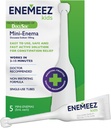 DocuSol Enemeez Kids Enema - zaprtje Relief za otroke, Docusate Natrij Stool Softener, Hitro delovanje, 5 Tube za enkratno uporabo