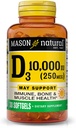 MASON NARAVNI D 3 10.000 Iu Softgels, 30 grof
