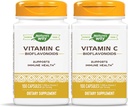Naravna pot Vitamin C 500 mg z bioflavonoidi, 1000 mg vitamina C na odmerek, 100 kapsul, pakiranje po 2