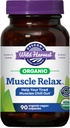 Oregon Wild Harvest Muscle Relax Organic Herbal Supplement Veganske kapsule z Valerian, Hops in Skullcap - 90 Count