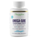 Paradise Zelišča Omega-Sigurno, Omega-3 koncentrat, Premium ribje olje, DHA, EPA, Vegan, Non GSO, Gluten brez, 60 Grof vegetarijanske softgels