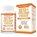 Popolnoma optimal Keto BHB & Apple Cider Vinegar kapsule - Exogene Ketones dodatek z mamo za podporo ketozi, zdrav življenjski slog in splošno dobro počutje - 90 kapsul