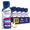 Zagotovite COMPLETE Vanilla Nutrition Shake, Popolna, Uravnotežena nadomestek obroka, Pripravljen za pitje, 30g beljakovine, 25 Vitamini in minerali, 10 fl oz-24 Pack