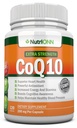 CoQ10 200 mg (dvojna jakost), 120 kapsul - visoko Absorpcijski koencim Q10 - znanstveno dokazano dodatno jakost CoQ10 Ubikinon - zaloga 4 mesecev