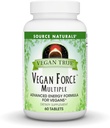 Vir Naturals Vegan True, Veganska sila Multiple, Napredna energijska Formula za Vegane* - 60 tablet