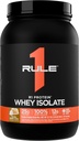 Pravilo 1 R1 beljakovine Whey Isolate - s 25g proteini & 6g BCAA Izključno iz izoliranih in hidroliziranih virov za regeneracijo vadbe (2 funta*, torta iz vaniljskega masla)