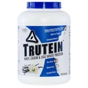 Body Nutrition Trutein High Protein v prahu: 45% Whey, 45% Kazein, 10% Jajčne bele Beljakovine Shake Mix, Gluten-free, Nizko natrij, Nizko karb Beljakovine Dopolnilo v prahu za moške in ženske, Vanilla Bean, 4lb