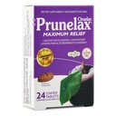 Prunelax Ciruelax maksimalna olajšava Laksativne tablete z naravno Senno za občasno zaprtje, Senna Extract, Vegan & Gluten-free, Nežna Relief čez noč - 24ct