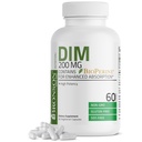 Bronson DIM 200 MG dodatek Diindolymetan z BioPerin za izboljšano absorpcijo, estrogen Presnova in ohranja uravnotežene ravni hormona, 60 vegetarijanske kapsule