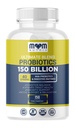 Probiotiki 150 milijard CFU - 40 sevi probiotiki za ženske, probiotiki za moške in odrasle - police Stable Probiotic z organskimi prebiotiki - Acidophilus Probiotic - 150 kapsule - Izdelano v ZDA
