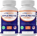 Vitamatska Apple pektin 700mg – 120 Vegetarijanske kapsule na steklenico 