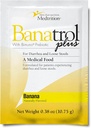 Medtricija Banatrol Naravni anti-Diarrheal s prebiotiki, Relief za IBS, Ponavljanje diareja, Klinično podprta medicinska hrana, Nezaščiteni, 21 Serving (Banana)