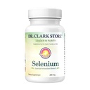 Dr. Clark Selen Dodatek 200 Mcg - Prehranske kapsule z eteričnim mineralom - izboljša delovanje ščitnice, imunske podpore - 100 kapsul