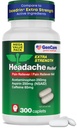 GenCare - glavobol Relief acetataminofen z aspirinom (NSAID) in kofeinom (300 Caplets) vrednost paket 