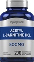 Piping Rock Acetil L-karnitin HCL 