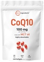 Mikro sestavine CoQ10 100 mg na serviranje, 240 Softgels 