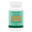 Natures Plus Papaya Enzyme - 6 mg Papain - All Natural Digestive Aid dodatek, Vsebuje amilase & Protease - 180 žvečljive tablete (180 Serving)