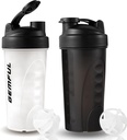 GEMUEL Shaker steklenica za proteine Mixes 28 oz BPA-free Leak Proof Shaker Smothies pokali s športno fitnes mešalnik 2 paket