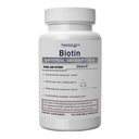 Superior Labs – Best Natural Biotin NonGMO dodatek – za Luscious daljši lasje in las – Močnejši nohti – Zdrava koža – Energy Booster – Zdrava teža - 5000 mcg, 120 Zelenjavne kape