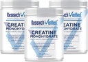 Raziskave Preverjeni kreatin monohidrat - Podpora Optimalna rast mišic, povečanje zmogljivosti - 5000mg kreatin monohidrat - BioPerin - 180 Serving - Nearomat - Vegan