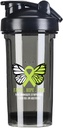 Butterfly ne- Hodgkin limfom Zavedanje o raku 18 Ounce Shaker plastenka Drink Mešalnik Pred vdelavo Protein Shake Meal zamenjava stresa steklenice 500ML/18 Oz Black&-3&-3&-3