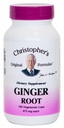 Christopher's Original Formulas Ginger Kapsule, Naravne Ginger Root Prebavna podpora, 100 Veg Caps