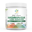 Certified Organic Moringa Leaf Powder-8Oz. USDA Certified Organic. Seveda povečuje energijo, Presnova in imuniteta. 100% čista in surova. Zelena cela super hrana. Brez GSO, brez glutena.