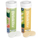 Pijače Limone Immunity & Limone-Lime Hydration Tablets (2) Tube Combo Pack 